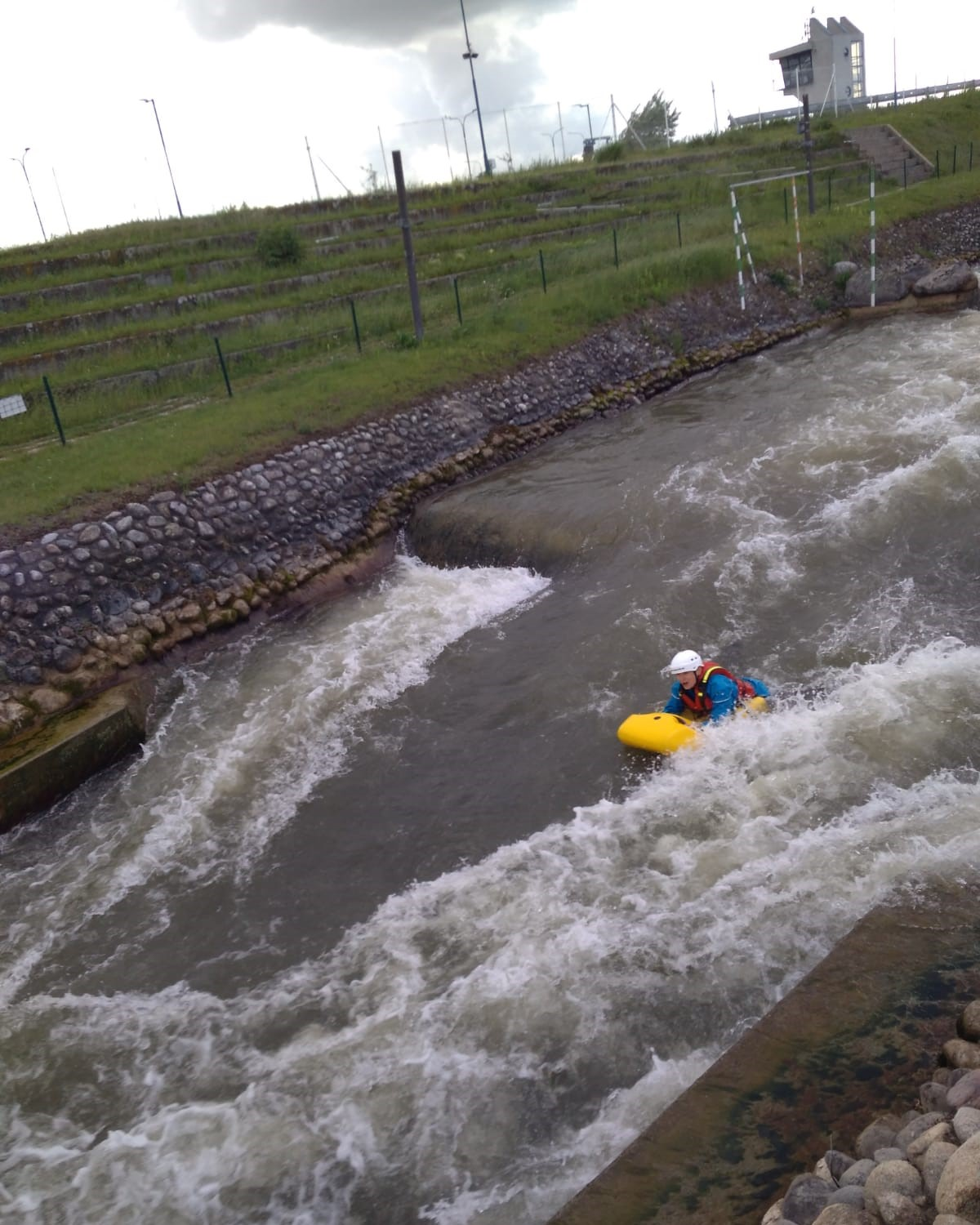 hydrospeed Čunovo voda